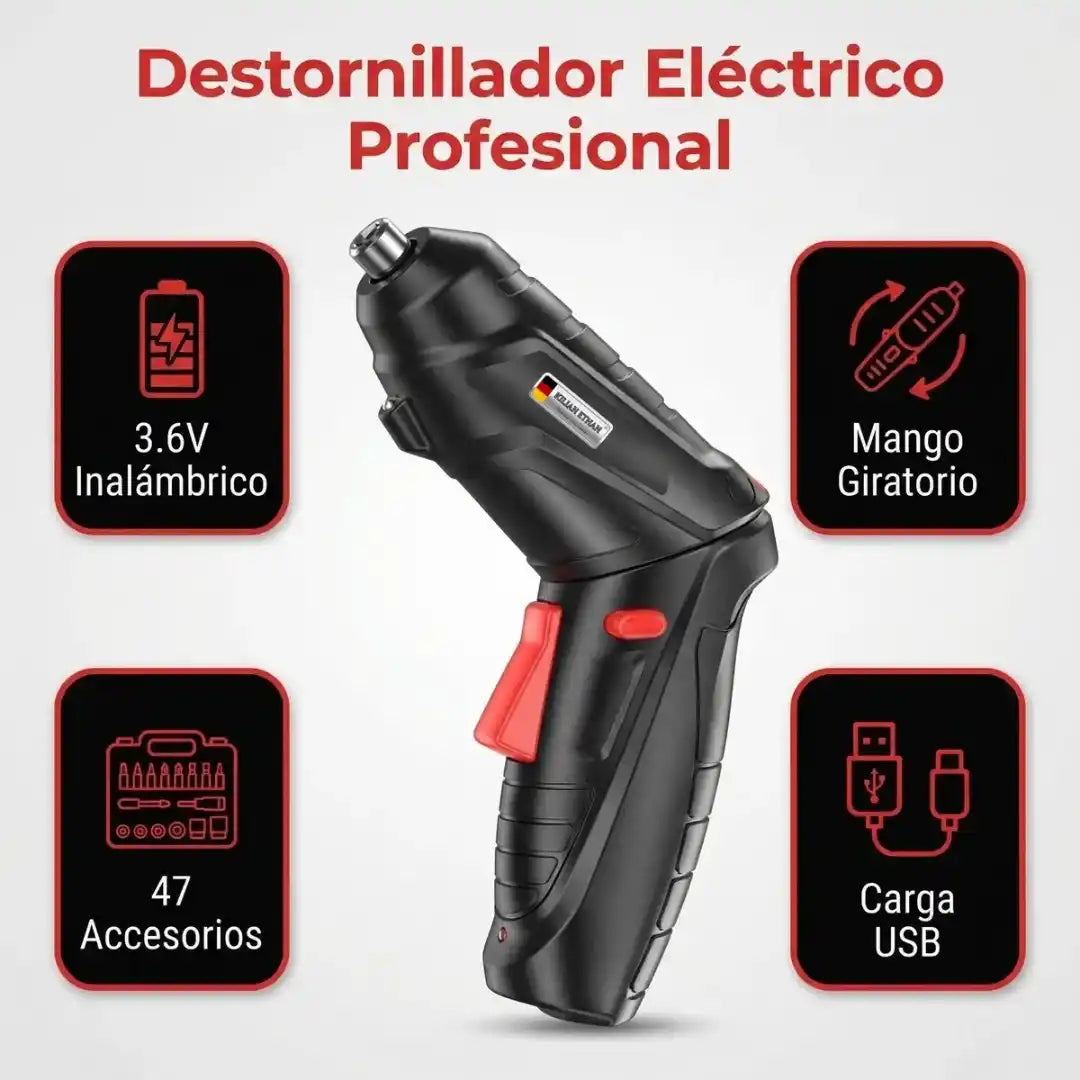Kit Destornillador Profesional 48 en 1