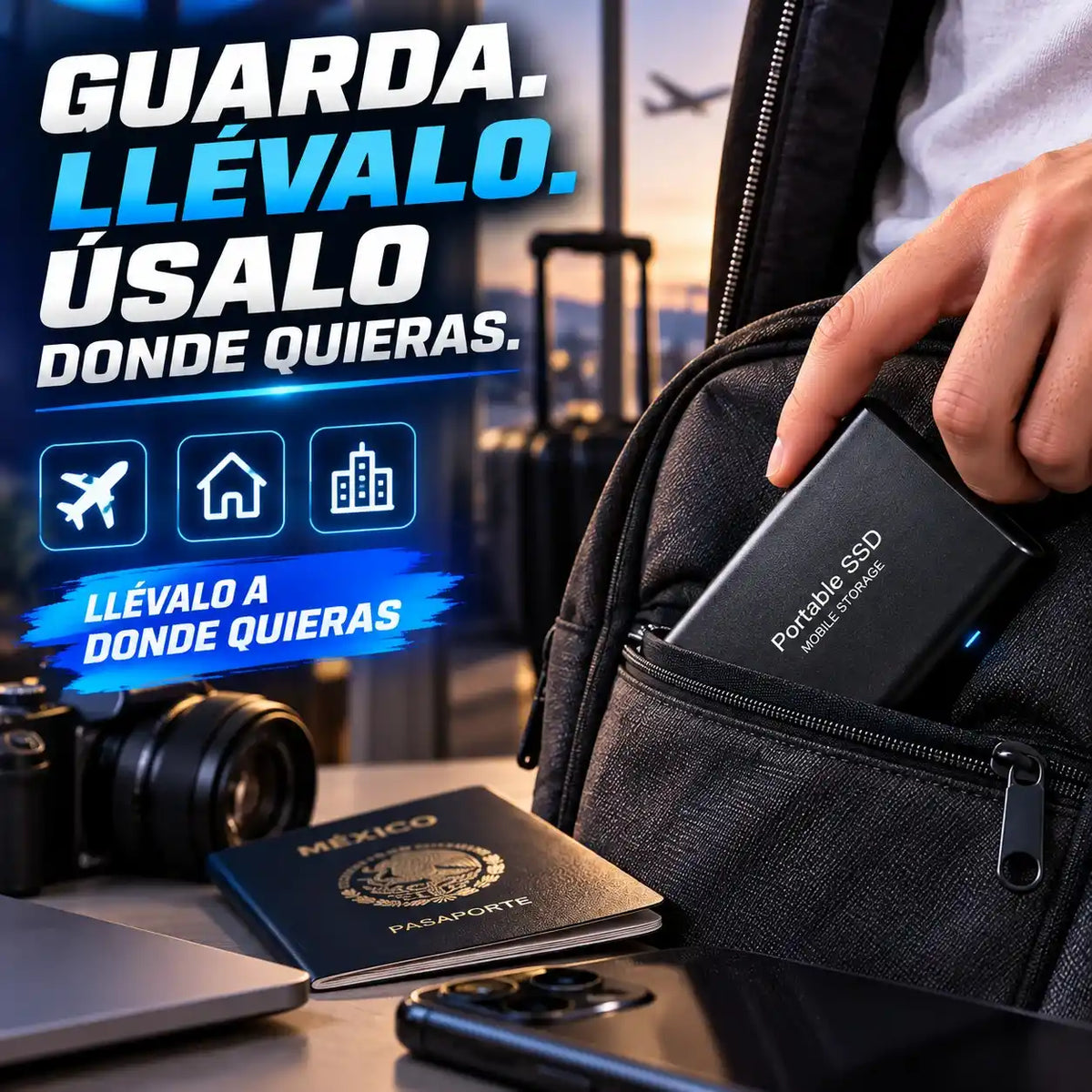 Disco Duro Portátil Pro 2TB