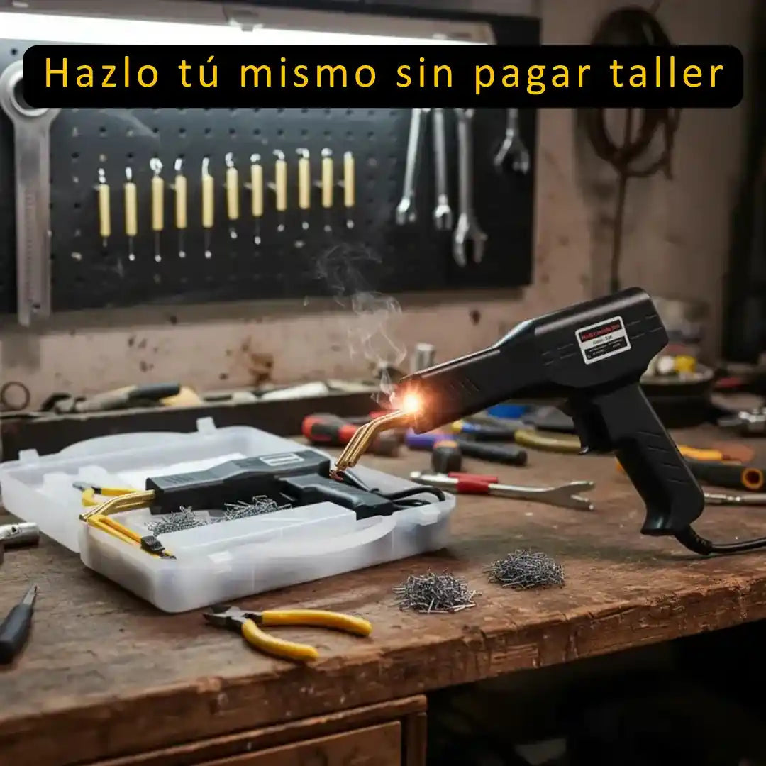 Kit Soldador Profesional para Plásticos y Parachoques (Grapas de Regalo🎁)