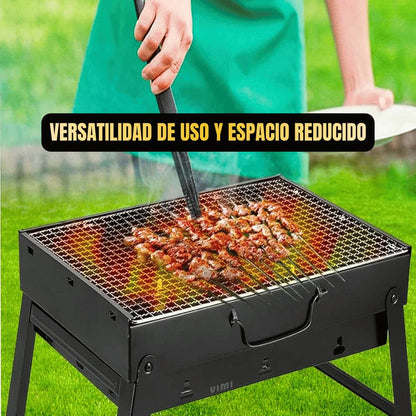 Mini Parrilla Portátil De Acero Inoxidable