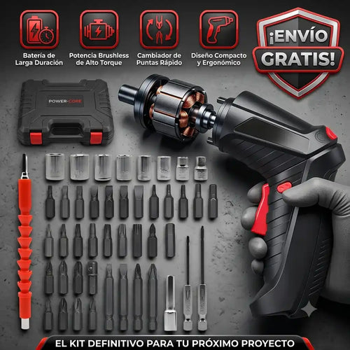 Kit Destornillador Profesional 48 en 1