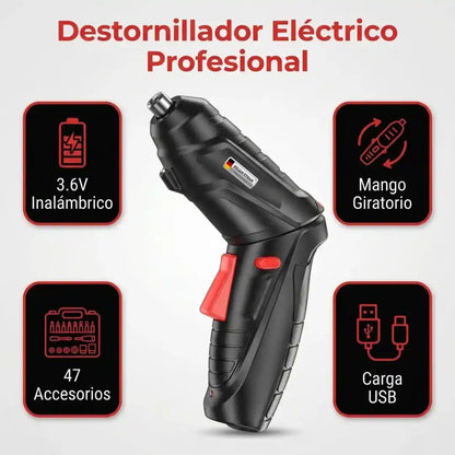 Kit Destornillador Profesional 48 en 1