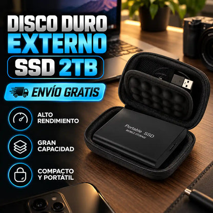 Disco Duro Portátil Pro 2TB