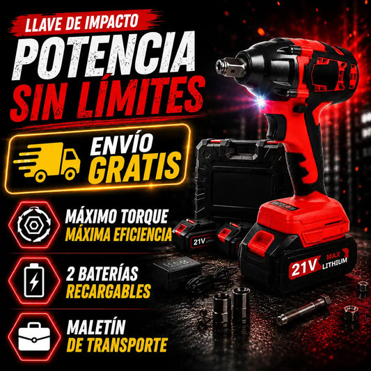 Llave De Impacto Profesional Inalámbrica 1/2