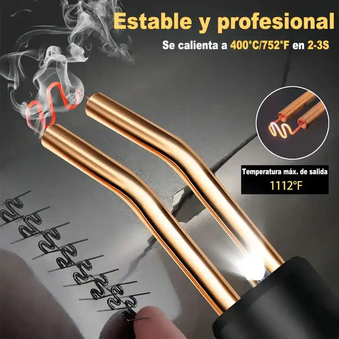 Kit Soldador Profesional para Plásticos y Parachoques (Grapas de Regalo🎁)