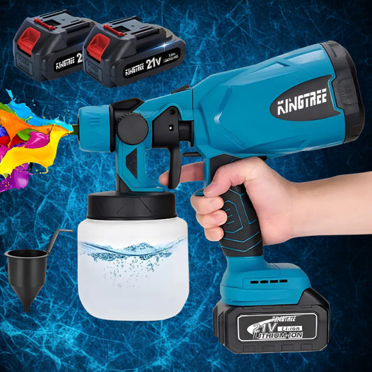 Pistola de Pintura Inalámbrica Eléctrica Portátil y Profesional