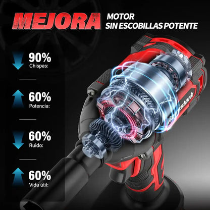 Llave De Impacto Profesional Inalámbrica 1/2