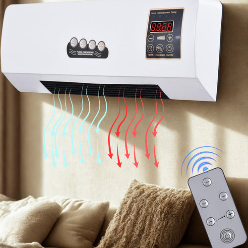 Aire Acondicionado y Calefactor Portátil 2 En 1 Aire Frío Caliente