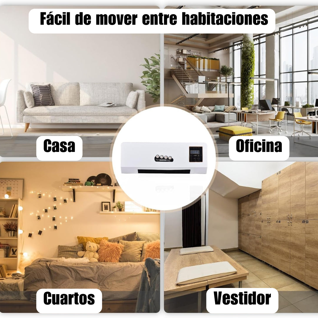 Aire Acondicionado y Calefactor Portátil 2 En 1 Aire Frío Caliente