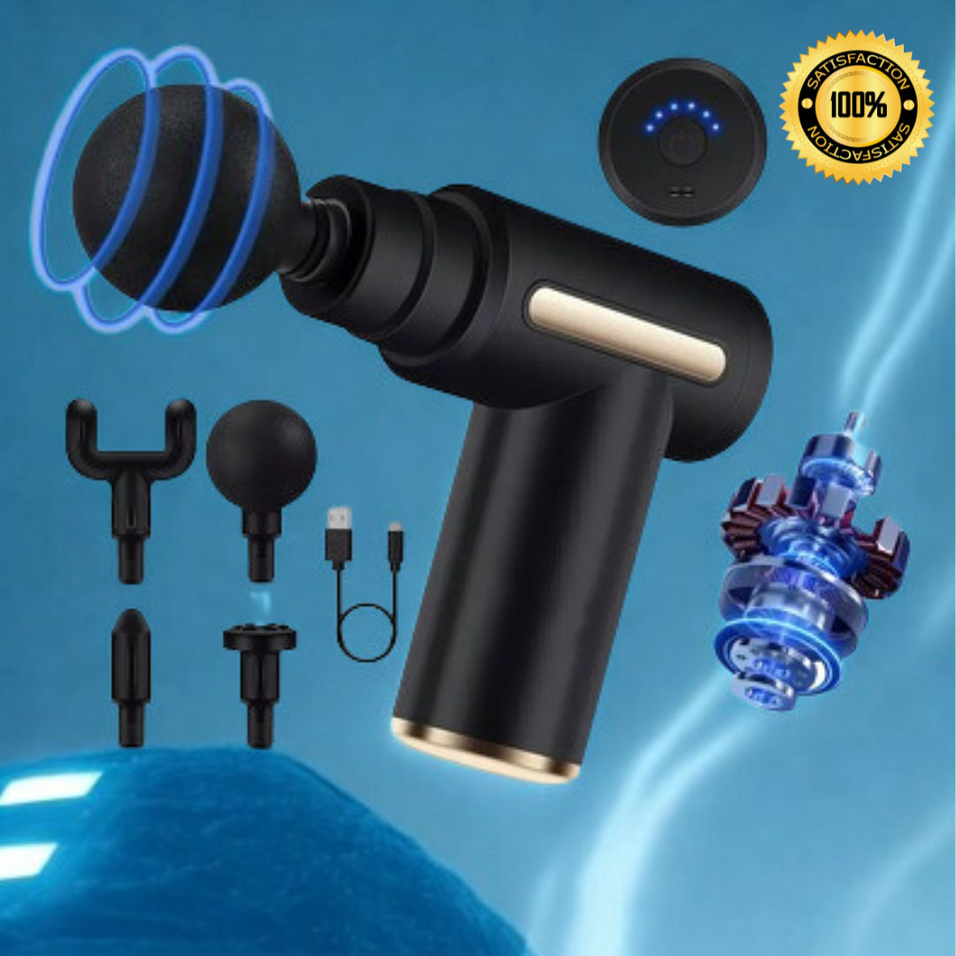 Pistola de Masaje 5 Cabezales